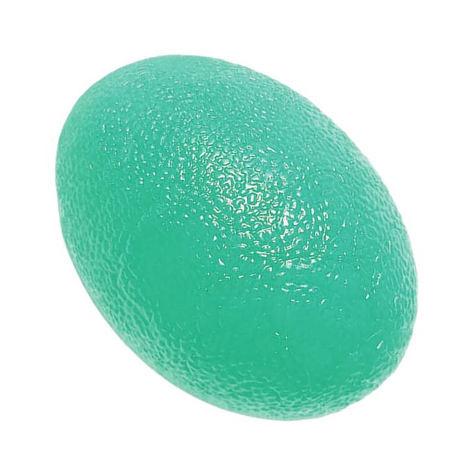 Handknijpbal Silicone Vingeroefenaar Versterkende Knijpbal voor Stress Spanning Verlichting Groen groen
