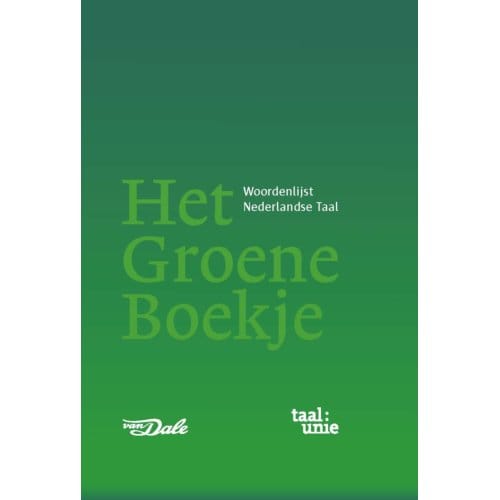 Het Groene Boekje - Nederlandse Taalunie
