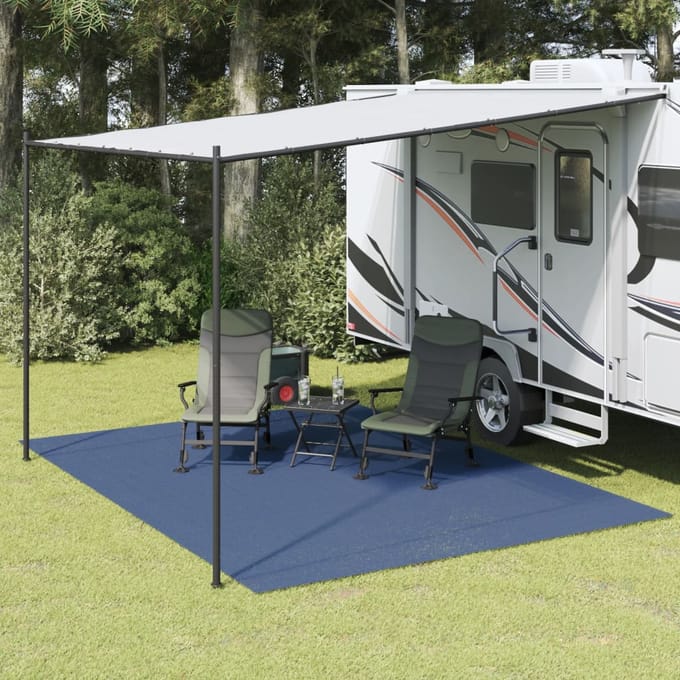 vidaXL - Tenttapijt - 4x3 - m - blauw