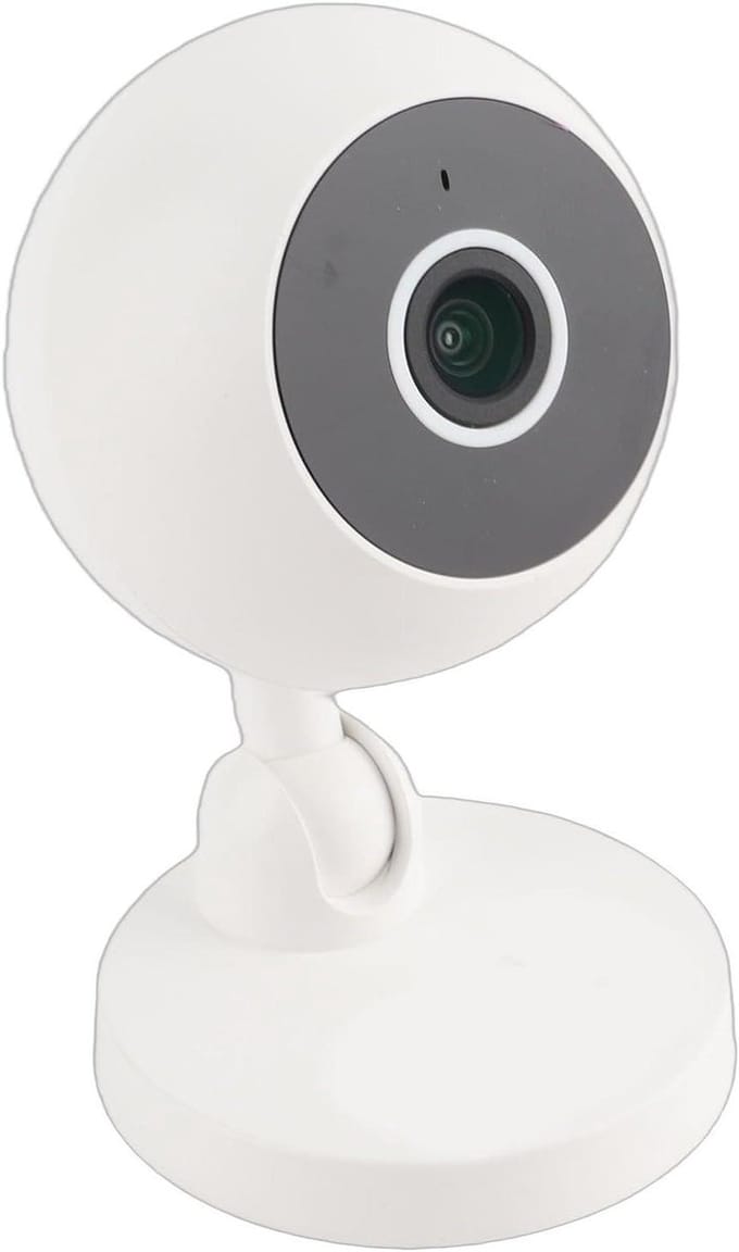 Beveiligingscamera Set - Binnen Camera - Huisbewaking - Bewegingsdetectie Alarm - 2 Stuks - Wit
