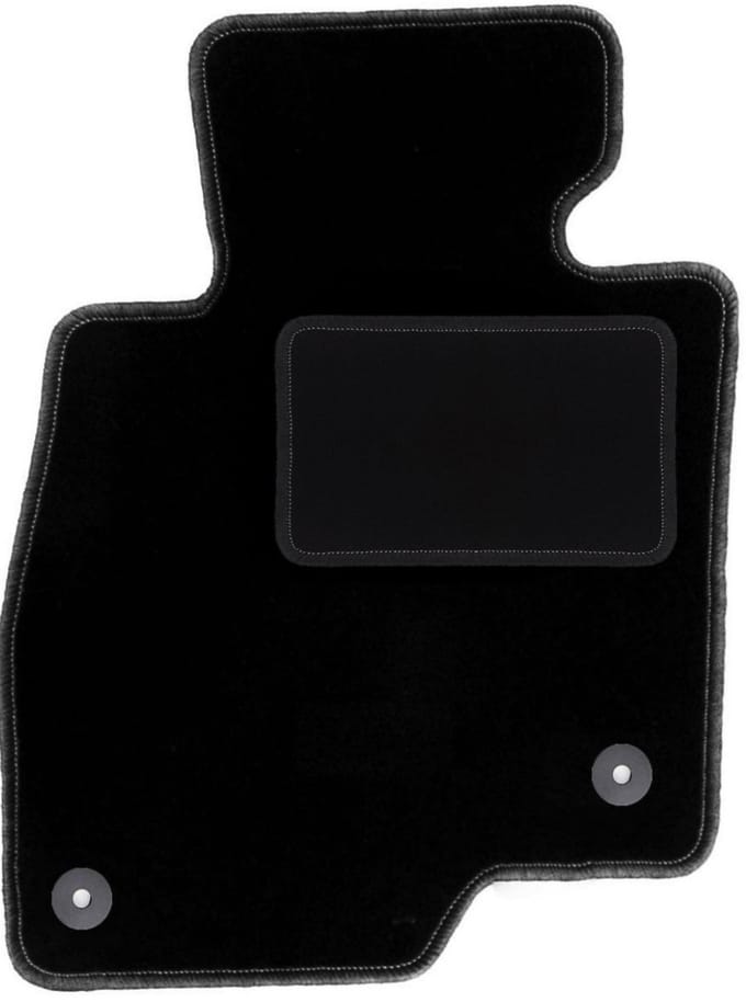 Bestuurdersmat zwart voor: Mazda 3 III (BM) hatchback, sedan (2013-)