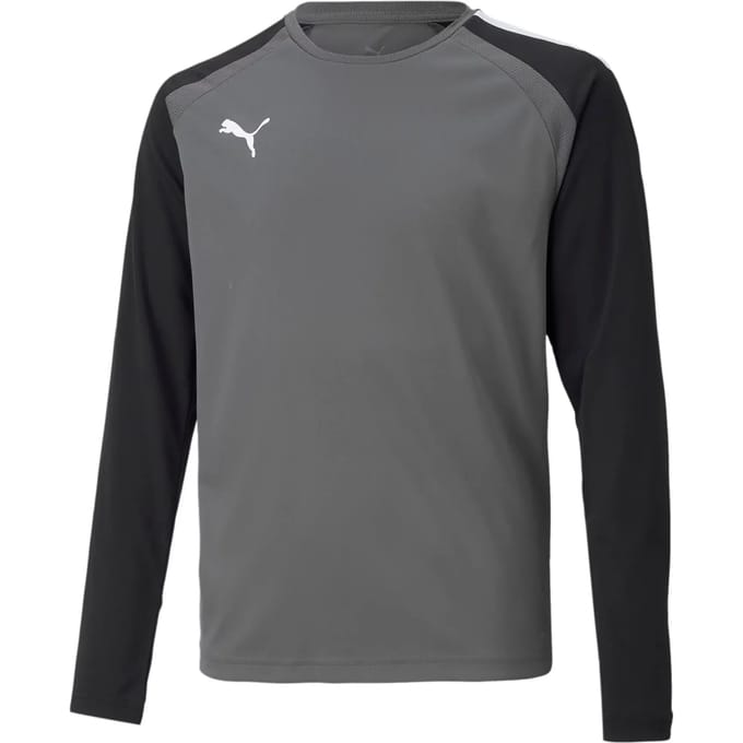 Puma Teampacer Keepershirt Lange Mouw Kinderen - Grijs / Zwart | Maat: 128