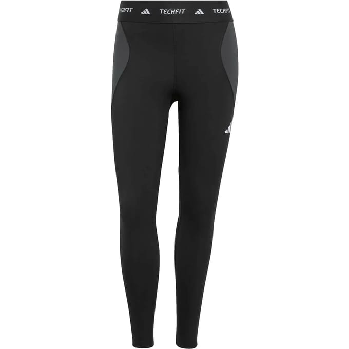 Adidas Performance Techfit Color Block 7/8 Workoutlegging - Dames - Zwart