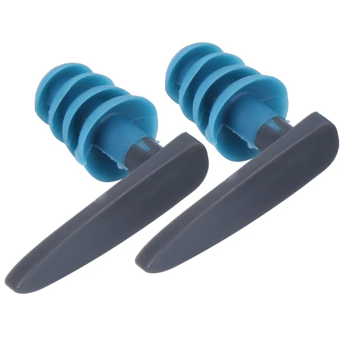 2 STUKS Duiken Elastisch Zacht Waterdicht Oordopje Professionele Zwemuitrusting Benodigdheden blue