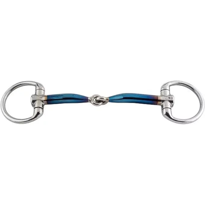 Olijfbit voor paarden Trust Sweet Iron Eggbutt Jointed 12