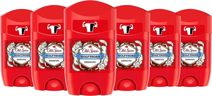 Old Spice Deo Stick Wolfthorn - Deodorant - 6x 50 ml - Voordeelverpakking