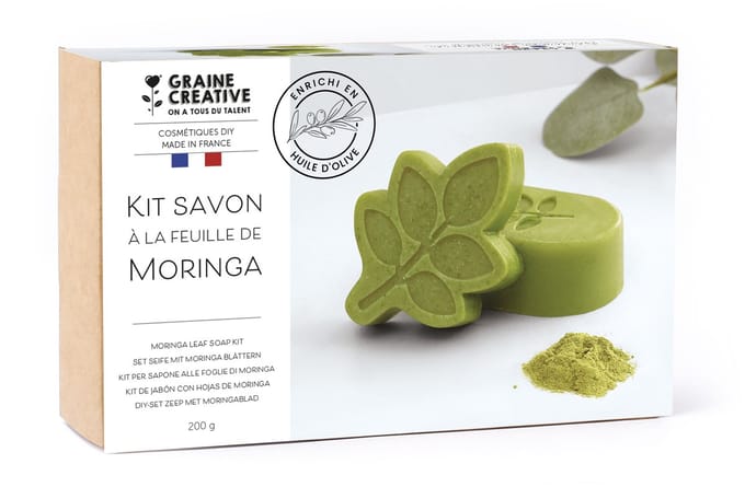 Graine Creative zeep maken set moringa - DIY zeep kit met mal.