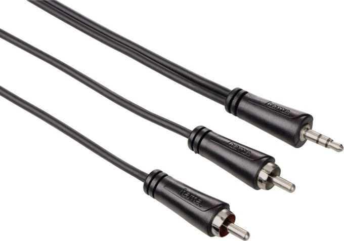 Hama audiokabel jack 3.5 mm - 2 cinch, 3.0m 1ster