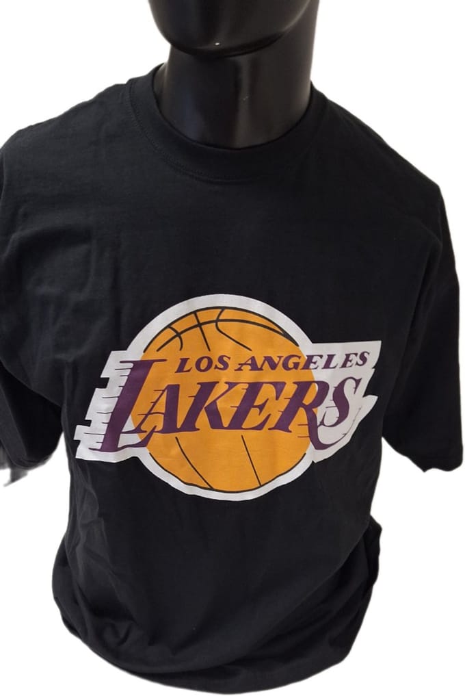 LA LAKERS-T-SHIRT - BLACK - XXL