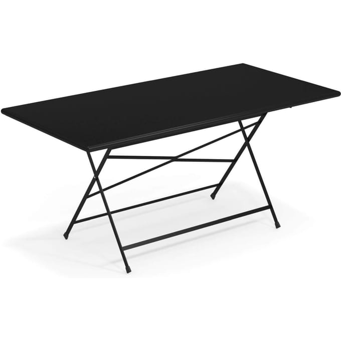 Emu Arc En Ciel Klaptafel 160 x 80 cm - zwart