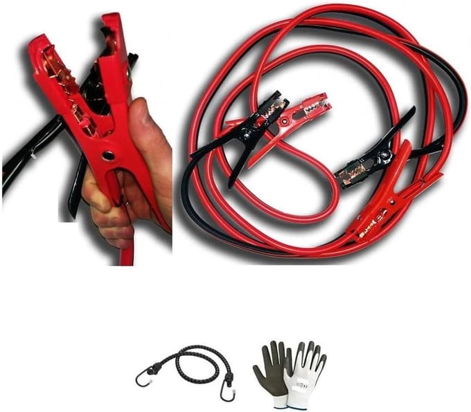 Startkabels Auto - Accukabel Set - Motor Starten - 500 AMP - 3.6 Meter - Rood