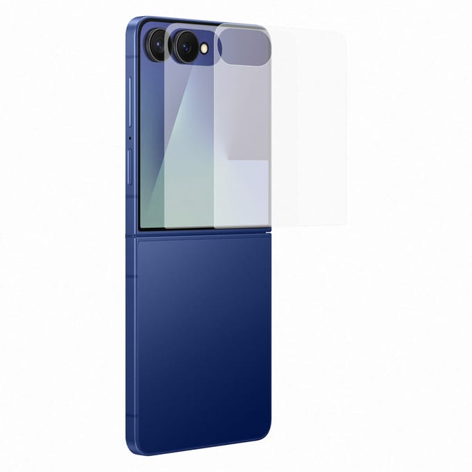 Samsung Galaxy Z Flip 7 Screenprotector - Anti-reflecting Film - Transparant