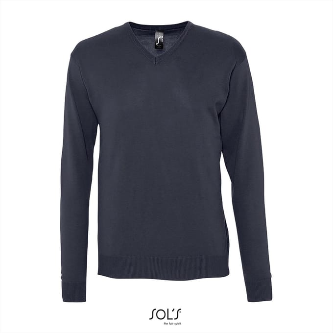 SOL'S Men´s V-Neck Sweater Galaxy L410 - Navy - L