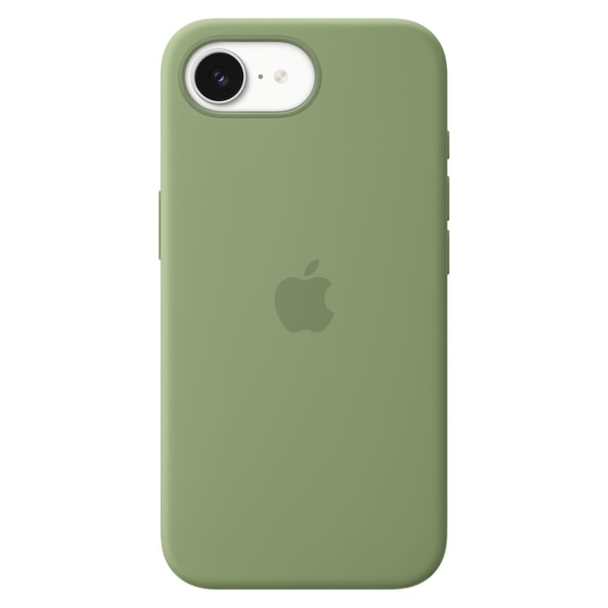 Apple Silicone Case iPhone 17e Licht mosgroen MagSafe compatible MHWF4ZM/A