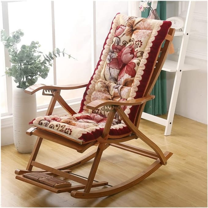 Luxe Tuinstoelkussen Hoge Rugleuning - Comfortabel Zit- en Rugkussen (120 cm)