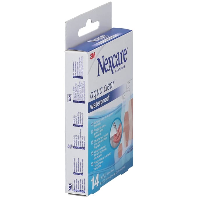 Nexcare Pleister Waterproof 3 Maten - 14 stuks