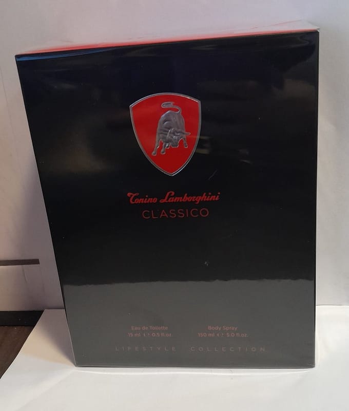 Tonino Lamborghini Giftset Classico for men Eau de Toilette + Body Spray