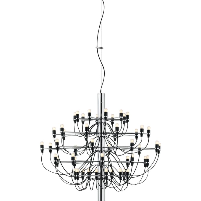 Flos 2097/50 Frosted Bulbs hanglamp - chroom