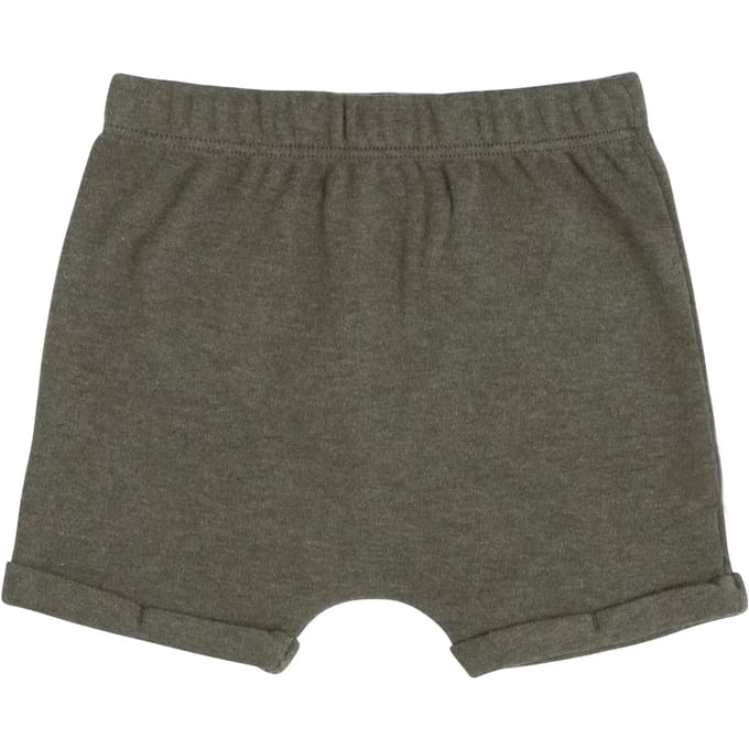 Baby's Only Kort broekje Melange - Khaki - 68 - 100% ecologisch katoen - GOTS