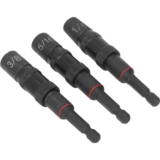 Slagschroevendraaier Dopsleutel Adapter Set 14in Sterke Magnetische Slag Flip Dopsleutel Bithouder
