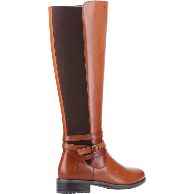 Hush Puppies Dames/dames Vanessa lederen kuitlaarzen (Tan)