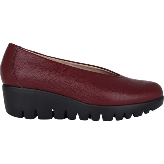 Wonders Fly - dames instapper - Rood - maat 36 (EU) 3 (UK)