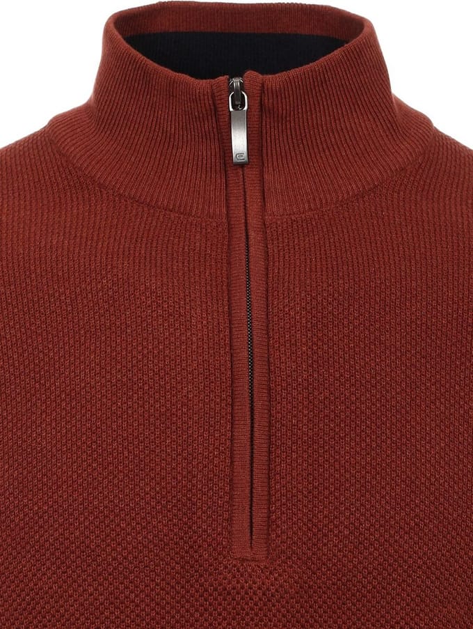 Casa Moda Trui Met Opstaande Kraag Organic Cotton - L