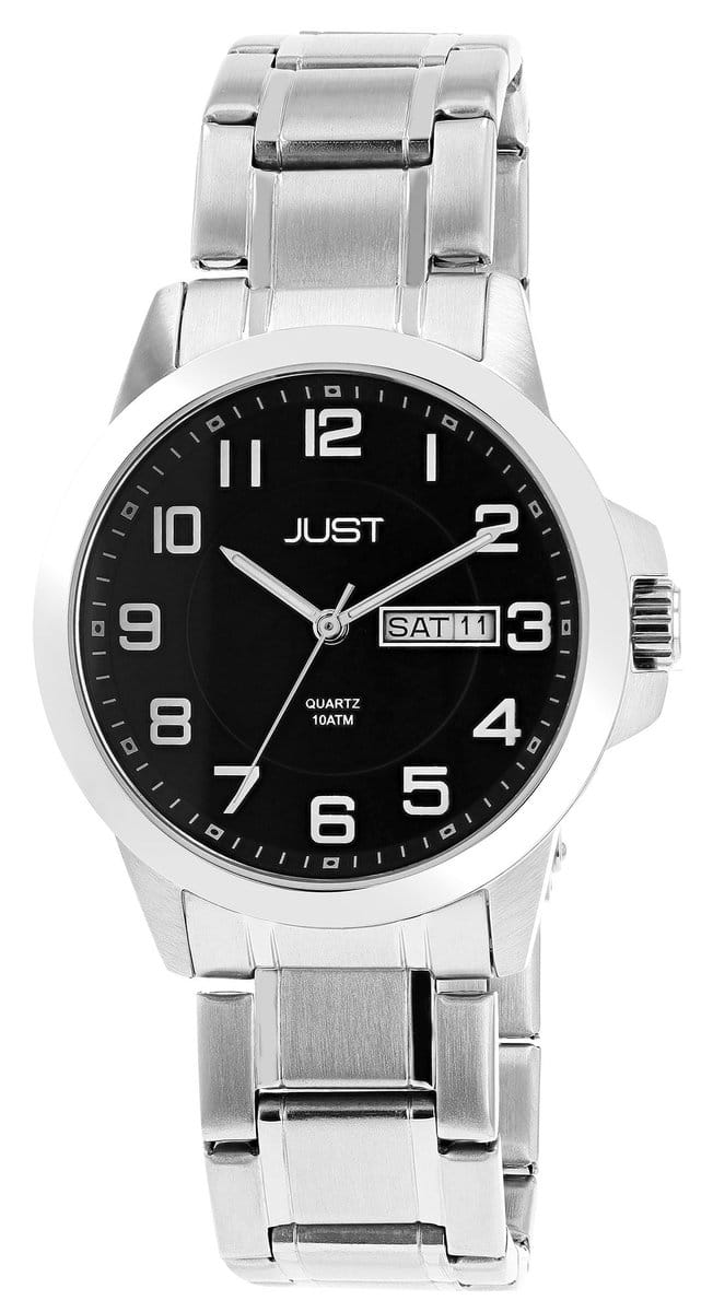 JUST Herenhorloge roestvrij staal Anakin, datumweergave