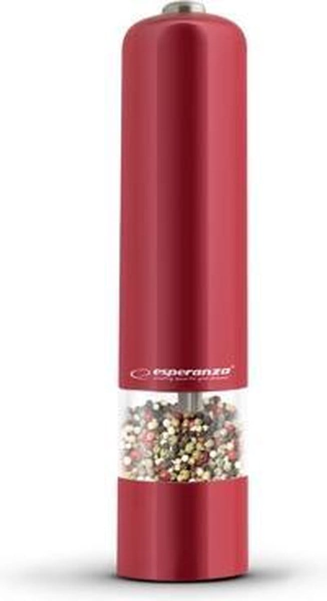 Esperanza Elektrische Pepermolen Malabar - Rood