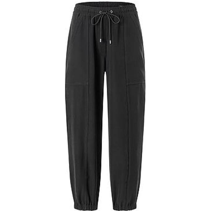 Relaxed Fit-7/8-broek Van Mac zwart