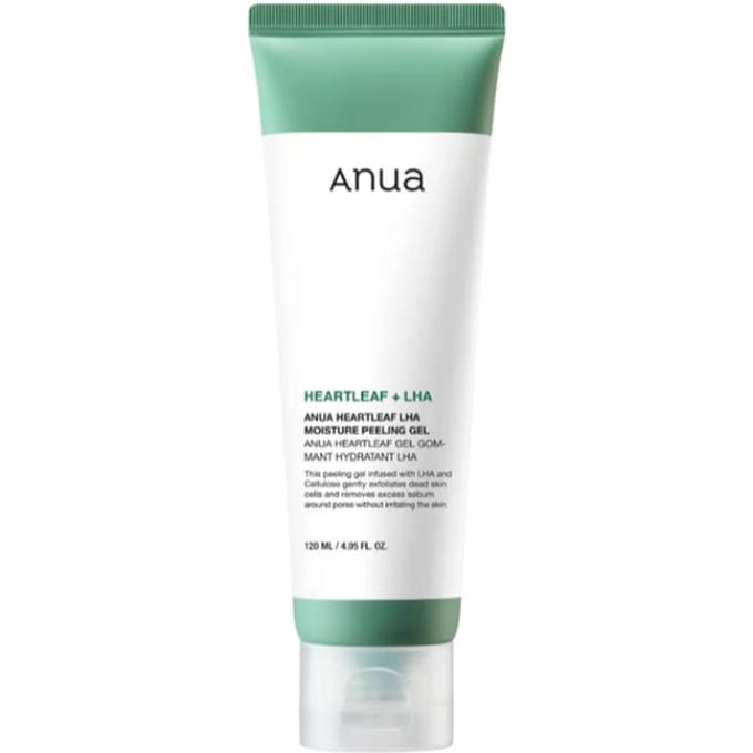 Heartleaf LHA Moisture Peeling Gel 120 ml – Peeling Gel, Exfoliating, For Sensitive Skin, Houttuynia Cordata Extract, Suitable For Weekly Exfoliation