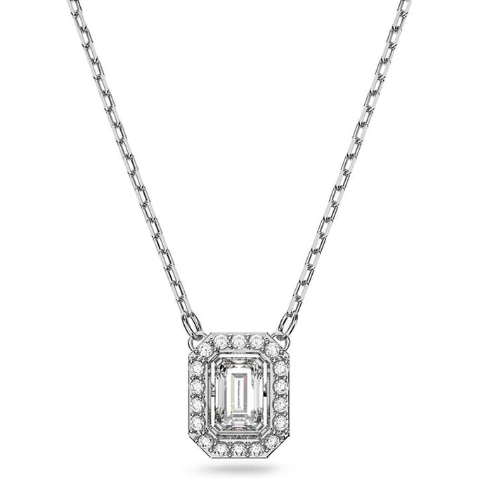 Swarovski Una hanger ketting 5599177 Silver|F|Box (Random Color) blue
