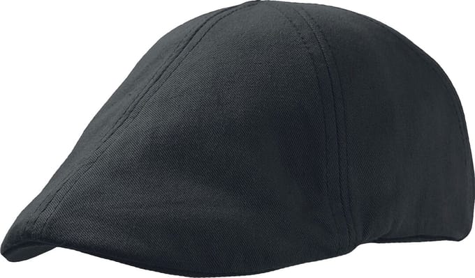 Atlantis Gatsby Street Flat Cap (Zwart)