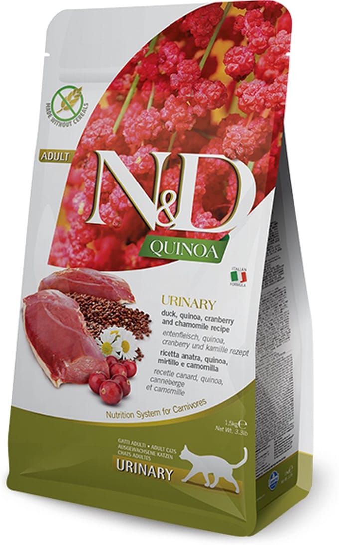 Farmina N&D Quinoa - Adult kat - Urinary eend - 300gr