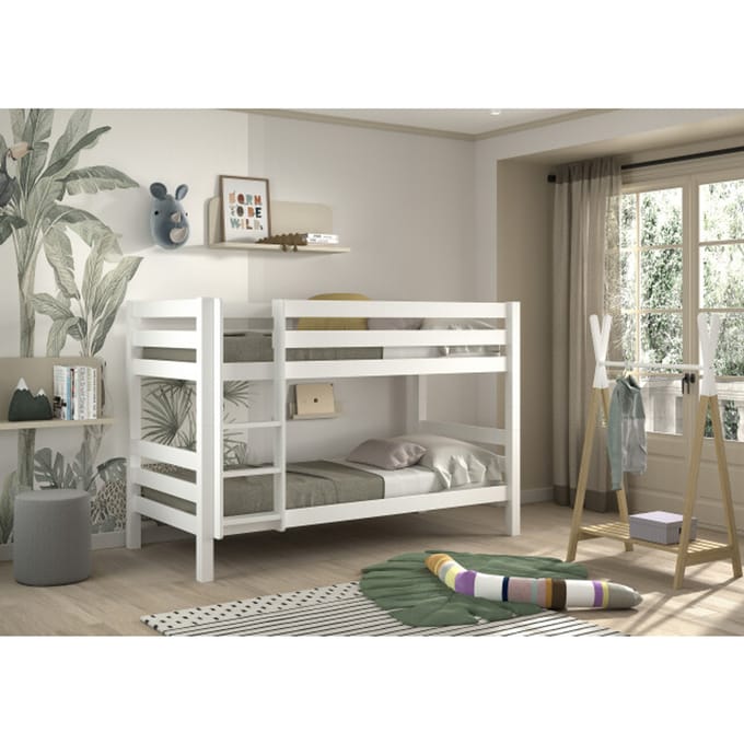 Lucevi - Pino Stapelbed 90x200cm - Wit