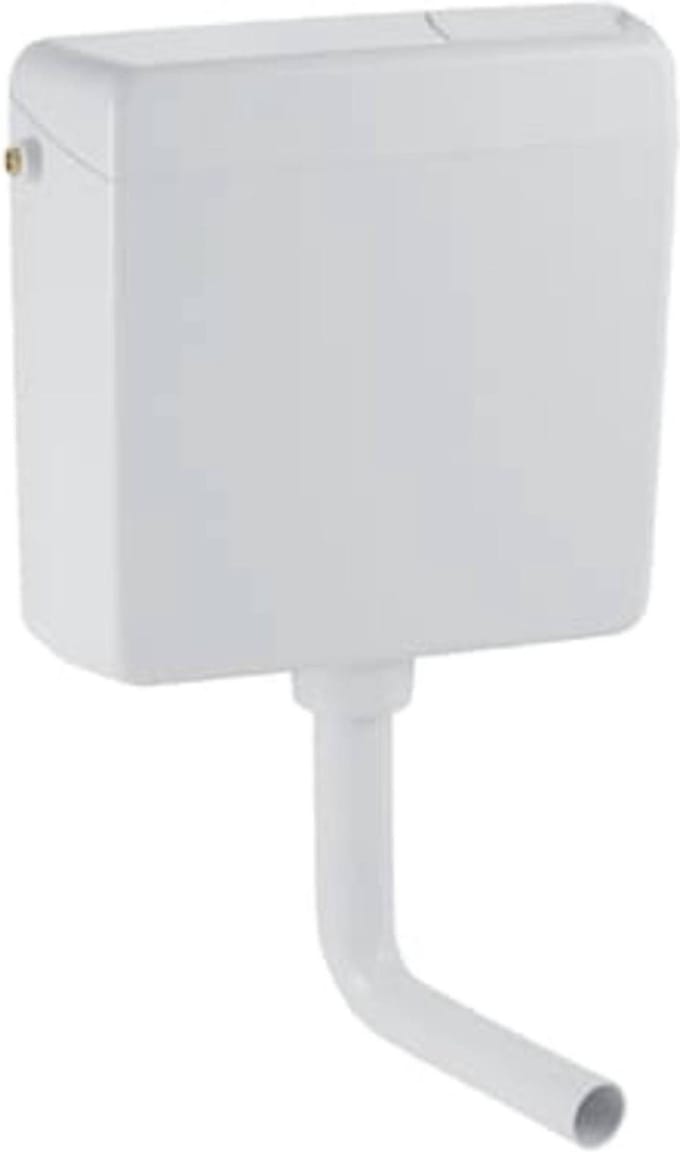 Geberit AP123 laaghangend reservoir spoelstop spoeling - wit
