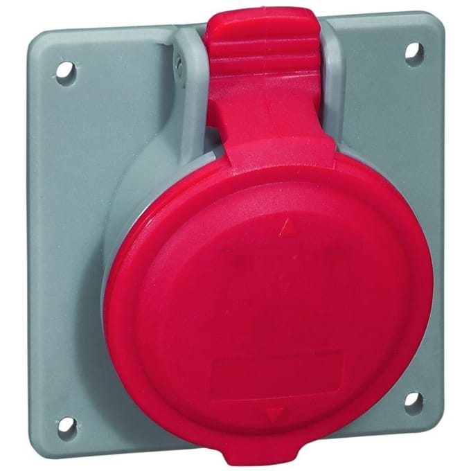 Legrand P17 Inbuilt Socket 400V 32A 5P IP44 CEE - 555289