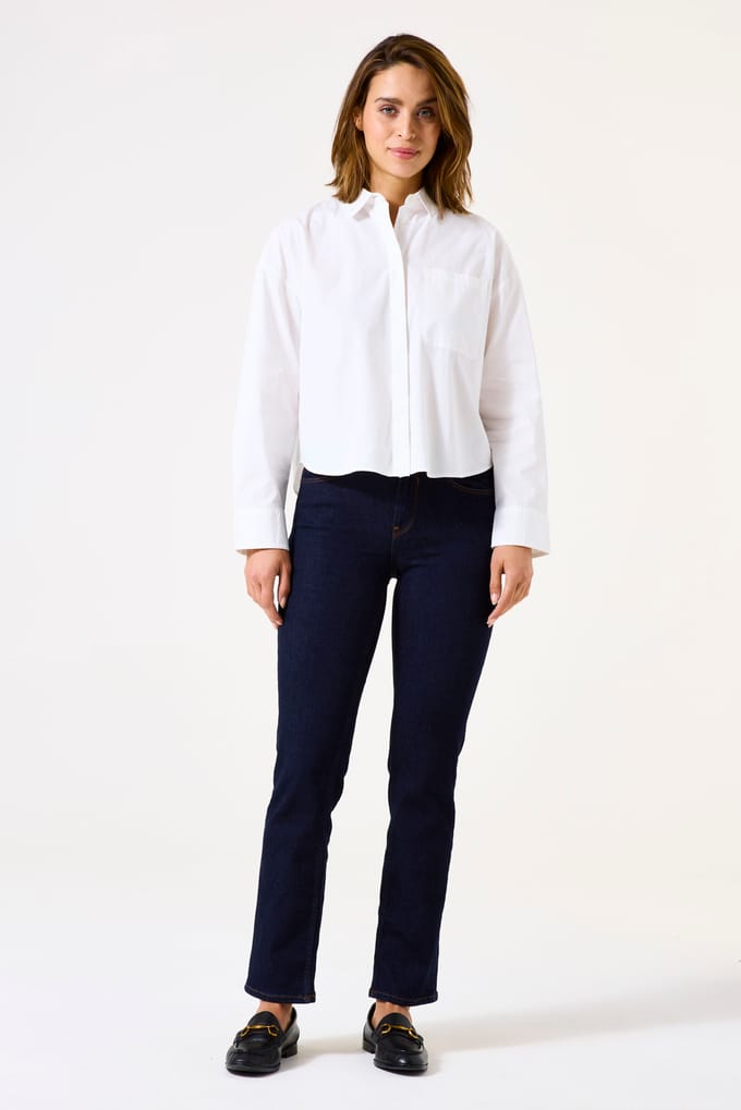 GARCIA Celia Dames Slim Fit Jeans Blauw