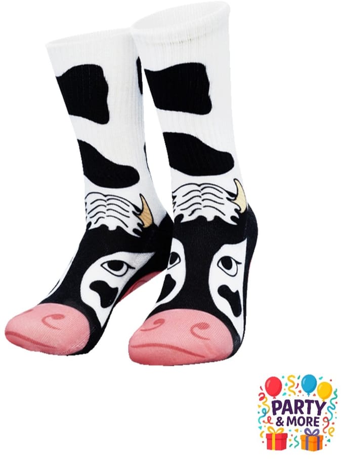 Silly socks – Cow - happy socks – funny socks – sokken –