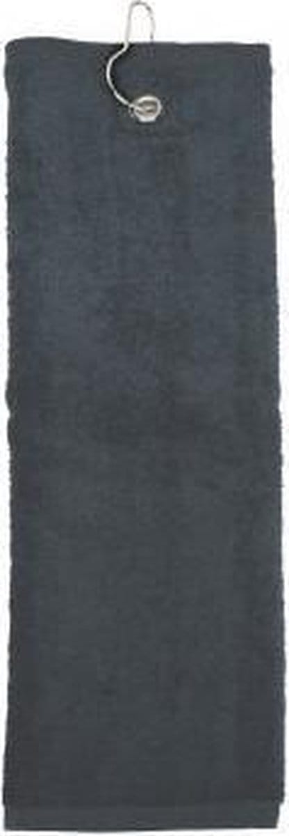 The One Golfhanddoek 450 gram Antraciet