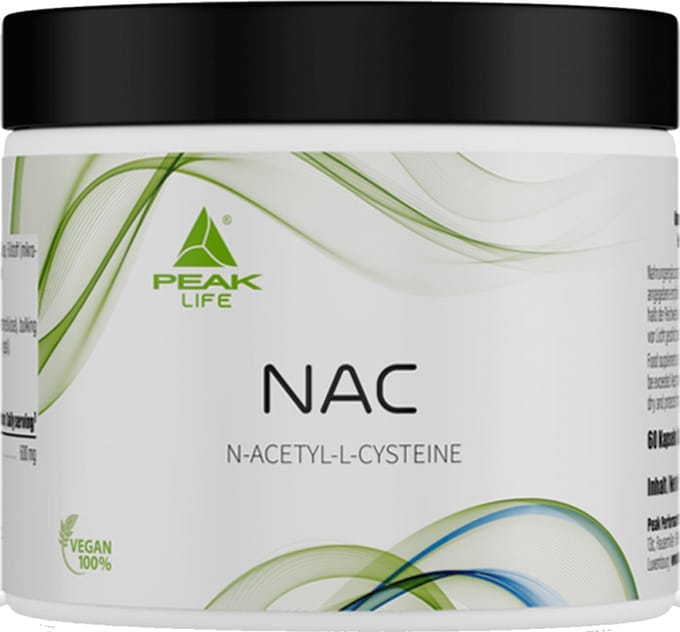 Peak NAC (60 Caps) Unflavoured - Aminozuren - Aminozuur-Mix