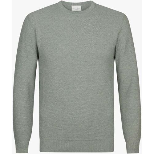 Profuomo Pullover Crewneck Structure Grey  L