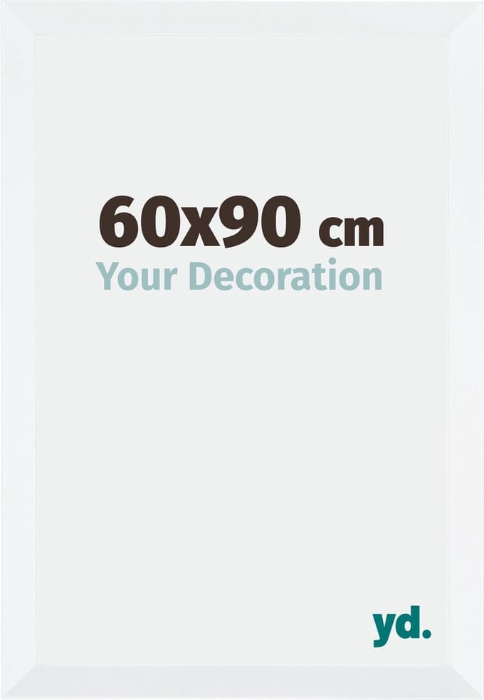 Your Decoration - Fotolijst 60x90 cm - MDF - Wit Mat - Catania