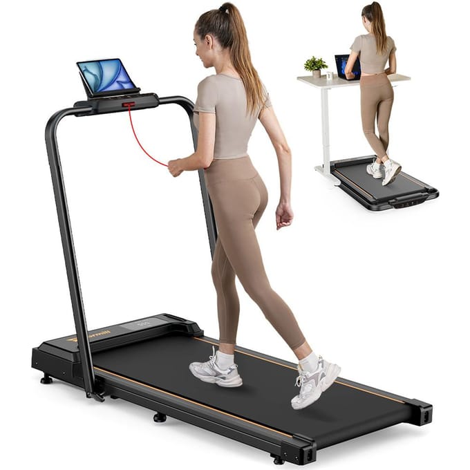 Formill FT-51 Loopband, 2,5 PK Motor, LED Display, Max. Belasting 120 kg, Snelheid 1-6 km/u zwart