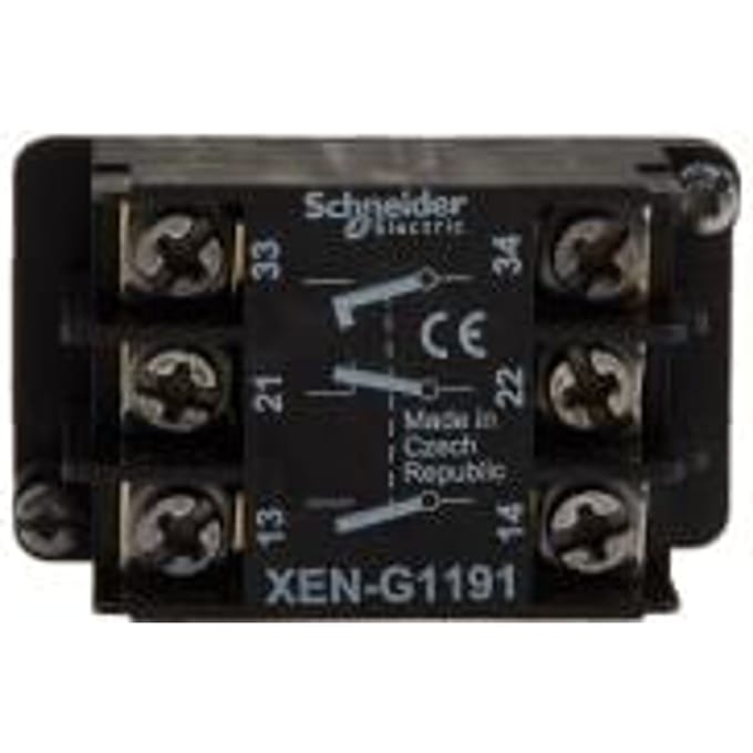 Schneider Electric XENG1191 XENG1191 Hulpschakelaar 1x NC, 2x NO 1 stuk(s)