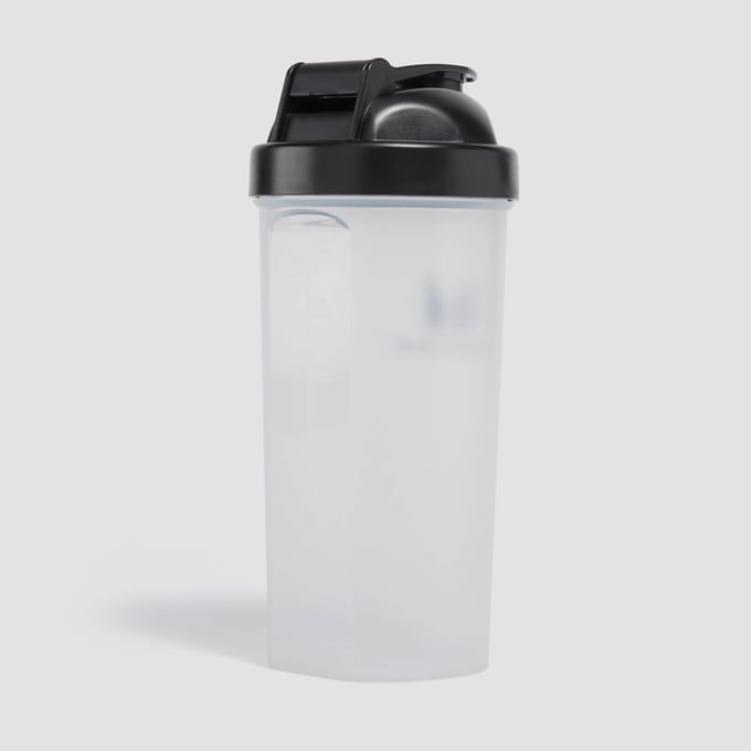 Myprotein plastic shaker - Transparant/Zwart