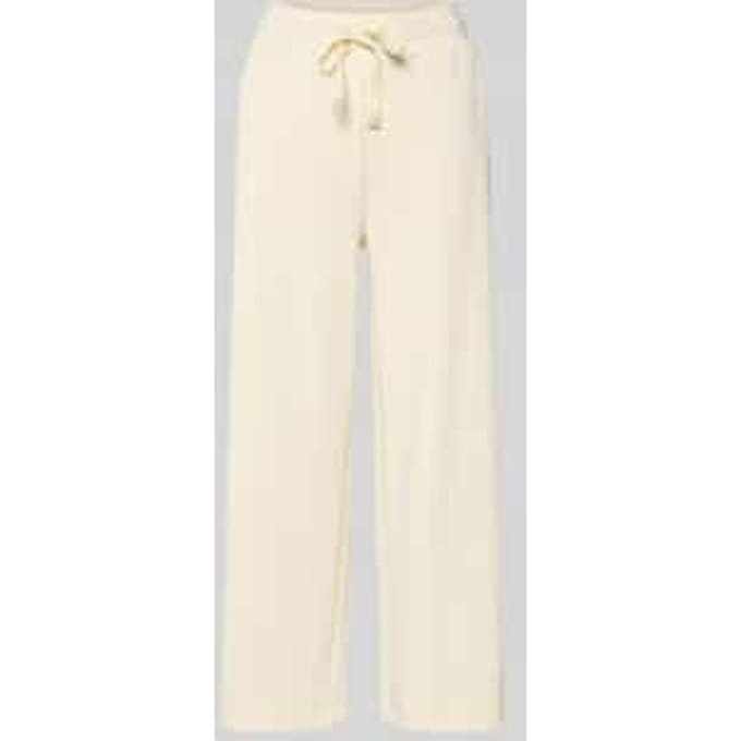 wide fit sweatpants in verkorte pasvorm model 'Banu'