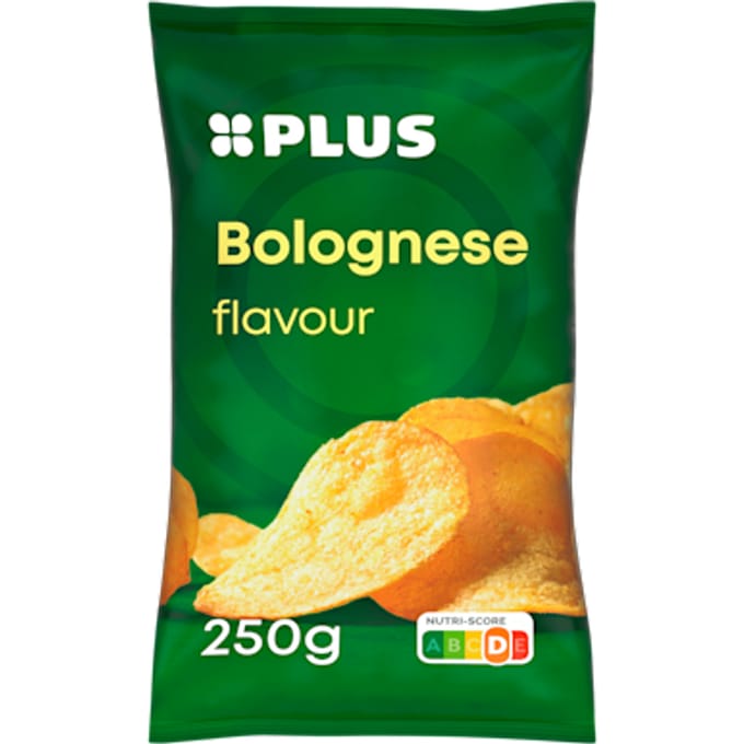 Chips bolognese