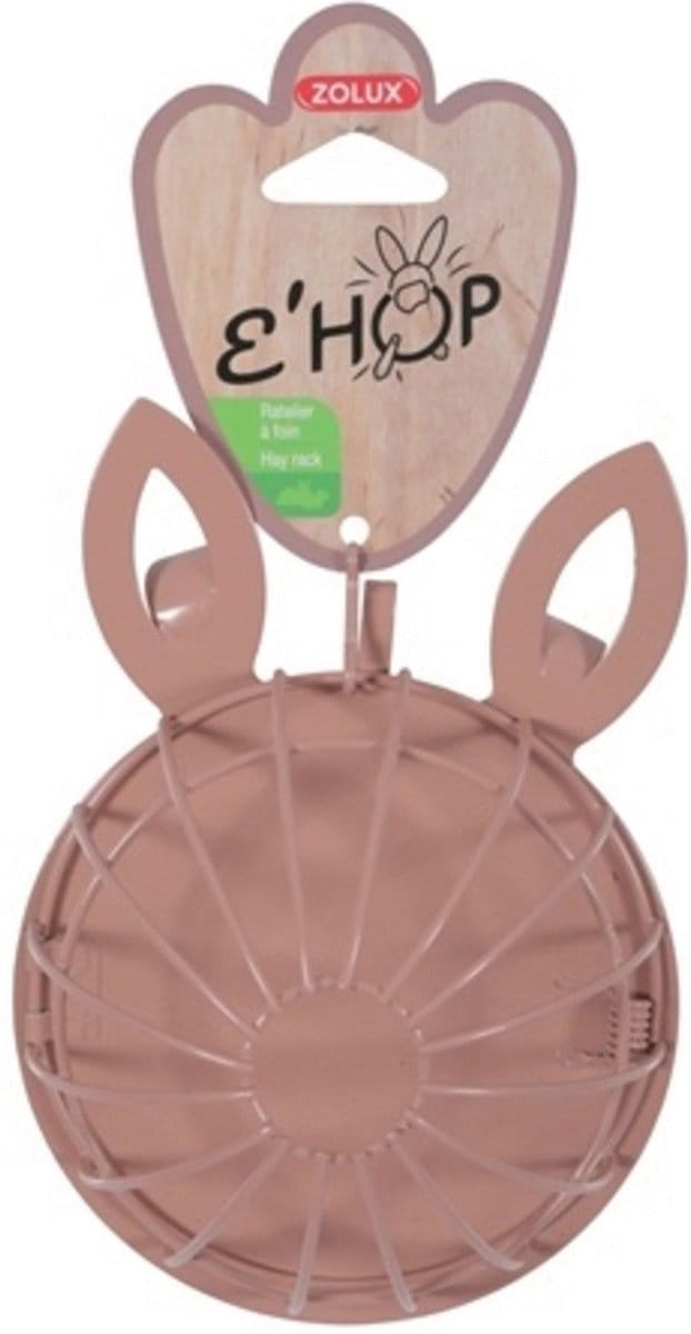 Zolux Ehop Hooiruif Konijn - Ruif - 12x5.5x17 cm Pink