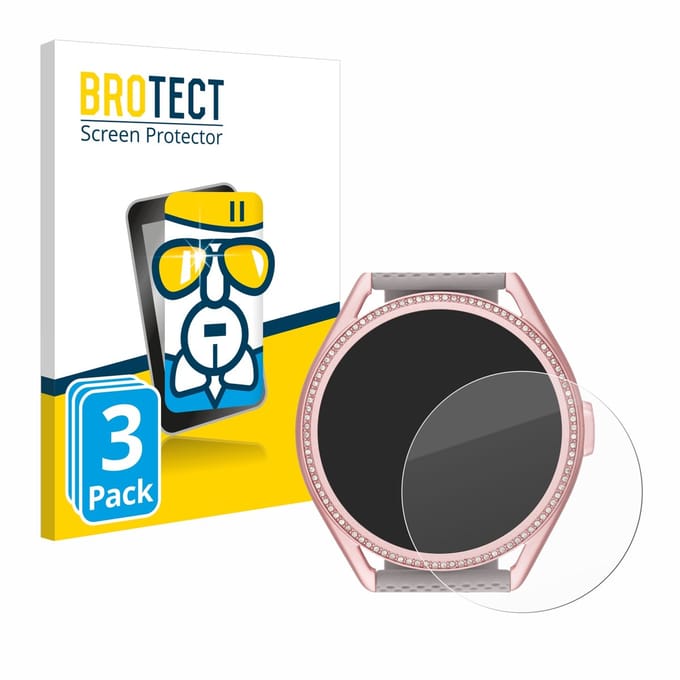 Screenprotector 3 Stuks voor Michael Kors Access MKGO Gen 5E MKT 5117 Beschermglas transparant